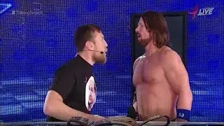 A.J Styles Completely Loses It in the Face of GM Daniel Bryan on Talking Smack 18 October 2016