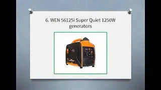 Top 10 Best Portable Generators for Home use in 2019 Reviews
