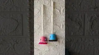 Easy DIY Diwali Paper Cup Hangings | Budget-Friendly Diwali Decor Ideas  #diwali2024 #youtubeshorts