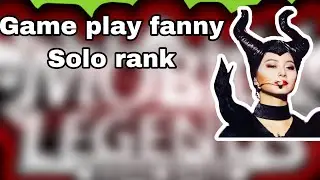 Game play fanny || Ban Fanny New Meta 2020 Mei 😭😭😭