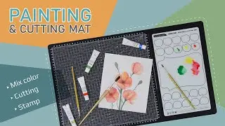 【MORNSUN】PAINTING & CUTTING MAT 調色切割墊