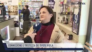 2026-01-17 FIRENZE - COMMOZIONE E TRISTEZZA DEI TIFOSI VIOLA