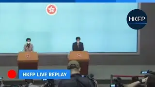 HKFP_Live: Chief Exec. Carrie Lam and Chief Exec.-elect John Lee meet the press