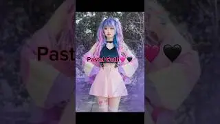 Pastel Goth! What&rsquo;s next?🖤🩷