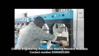 Pakkuplate machine | Arecaplate machine | Cheran Engineering | 9360885260
