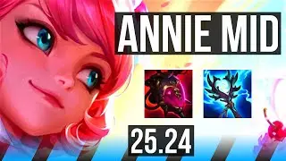 ANNIE vs LUX (MID) | EUW Master | 25.24