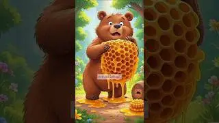 The Greedy Bear | Funny Moral Animal Story  | Greed Makes You Lose