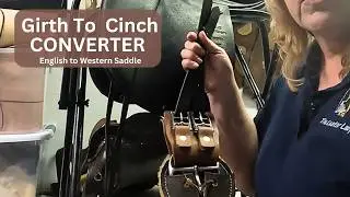 GIRTH TO CINCH Converter / Adapter For Your Saddles