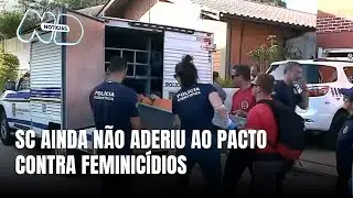 SC ainda não aderiu ao pacto nacional de prevenção aos feminicídios