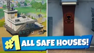 Eliminate A Henchman at Different Safe Houses All Locations - Fortnite Challenge Storm The Agency