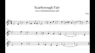 Scarborough Fair   Play Clarinet