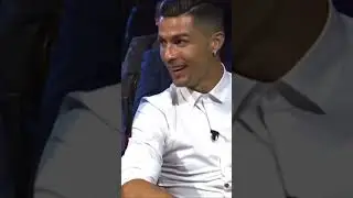 Cristiano Ronaldo with Lionel Messi