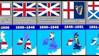 Evolution of The UK Flag