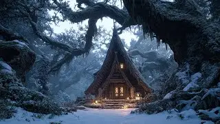 Snowbound Medieval Celtic Lands | Calm Fantasy Music for Relaxation