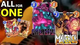 MARVEL SNAP INDONESIA - KITA AKHIRI SEASON NAGA DENGAN COMBO NAGA GALACTUS!! GALACTUS SHOU LAO DECK