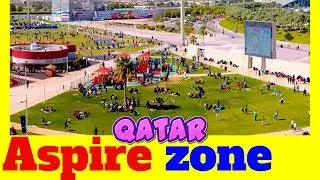 Aspire zone Qatar Doha sports city has Aspire dome torch tower khalifa stadium aspire park