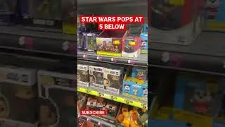 Funko POPS at 5 Below POP hunting #funkopop #popvinyl #funko #funkopops #pophunt #starwars