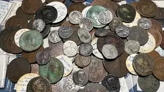 Unboxing An INSANE $7,100 World Coin Purchase!! Rare Conder Tokens, Julius Caesar Denarii, & Silver