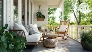 Farmhouse Fall Veranda, Creating a Warm and Cozy Autumn Atmosphere