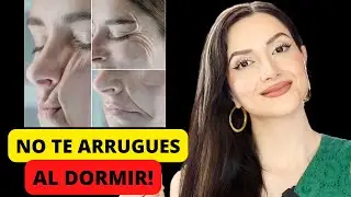 NOS ARRUGAMOS AL DORMIR!! Como EVITAR Las Arrugas del Sueño  (Sleep and Glow)