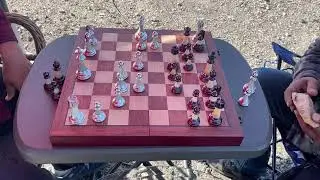 Chess outside #chess