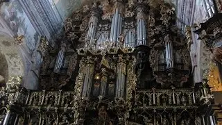 Bach Prelude and Fugue in B minor BWV 544 Great Baroque Organ in Leżajsk 1967 J&oacute;zef Chwedczuk