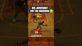 USING RONNIE 2K&rsquo;S REAL LIFE JUMPSHOT ON NBA 2K23! 😳🔥 #nba2k23 #shorts
