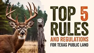 Top 5 Rules and Laws For Hunting Texas Public Land
