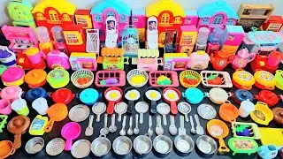 6 Minutes Satisfying with Unboxing Barbie Kitchen Playset | Plastic Full Kitchen Set ASMR. Happy set
