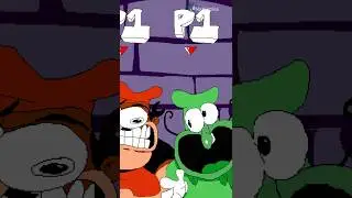 The Hoise and The Noise HAVE SWITCHED ROLES! [Pizza Tower mods Shorts] #pizzatowershorts