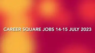 Top 8 Jobs and Internship for Engineers | Top 2 Jobs for HR and Sales Candidates | 14-15 July 2023