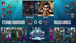 QSL SEASON 12 PUDDLES DIVISION | Quarterfinals - (3) Eternal Vanguard vs (6) Fallen Angels | Casters