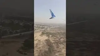 Landing at Karachi Airport, #shorts / #status