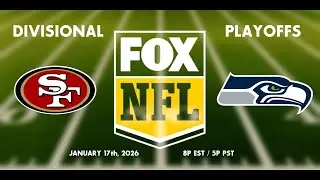 San Francisco 49ers vs. Seattle Seahawks | Divisional Playoffs | FOX Sports Promo | Sports Video 4K