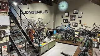 Bas Lievens op bezoek bij Jongerius Handmade Bicycles in Vleuten