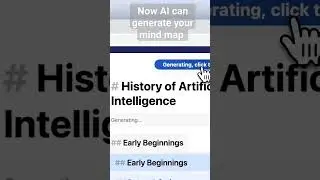 Now AI can generate your mind map 💀 #ai #artificialintelligence #technology #chatgpt
