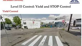 CEP 361 Traffic Unit 8 Intersection Control