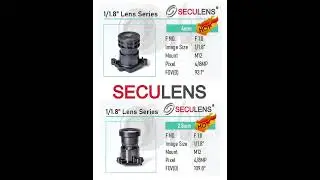 Professional optical lens manufacturer in China#seculens #cctvcamera