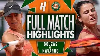 Jessica Bouzas Maneiro vs Emma Navarro - FULL Match Highlights | Roland Garros 2025