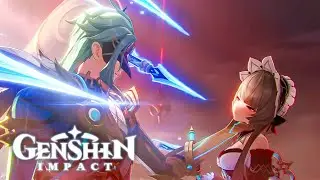SANDRONE's DEATH!! DOTTORE Kills SANDRONE Cutscene Archon Quest Genshin Impact 6.3 LUNA III Nod Krai