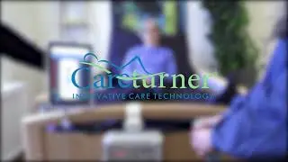 Pressure mapping with Careturner of patient sitting up in bed