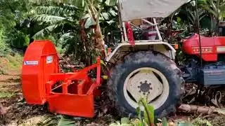 केला कटर मशीन ये पूरे केली को काट कर West deocompose