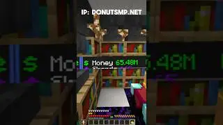 How I Made 50 Million in 1 Hour on Donut SMP (Best Money Method!) #minecraft #donutsmp #drdonut