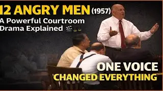 12 Angry Men (1957) | A Powerful Courtroom Drama Explained 🎬⚖️A timeless classic that proves .