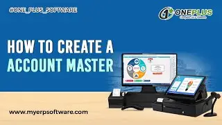 How to Create Account Master in One Plus ERP Software (Hindi)