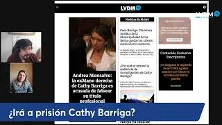 Audiencia de formalización de Cathy Barriga