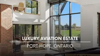 Luxury Aviation Estate | Private Airstrips, Hangar & 240 Acres in Port Hope, Ontario