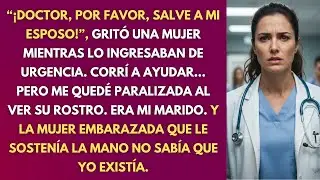 “¡Doctor, Salve A Mi Esposo!”, Gritó… Me Quedé Helada Al Reconocerlo — Y Ella Estaba Embarazada