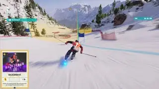 Dirty Hairy - Snow Race Event with Rocket ski - 57:37s via FFA in Riders Republic