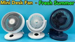 Mini Fan - Large Size Socket Fan - Portable Strong Wind Cooling I Unboxing & Review